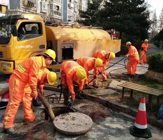 罗城市政管道清淤